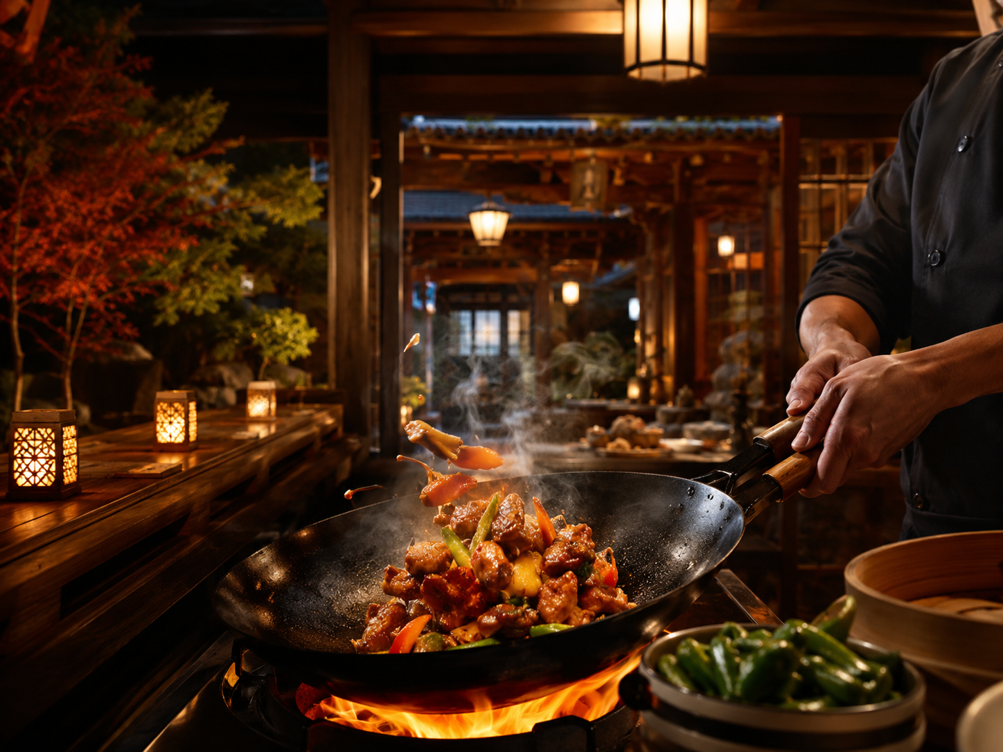 Japanisches Tempel Restaurant